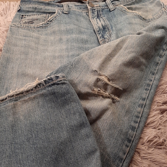 Lee Dungaree Boot Cut Jeans 36x32 - Picture 6 of 7
